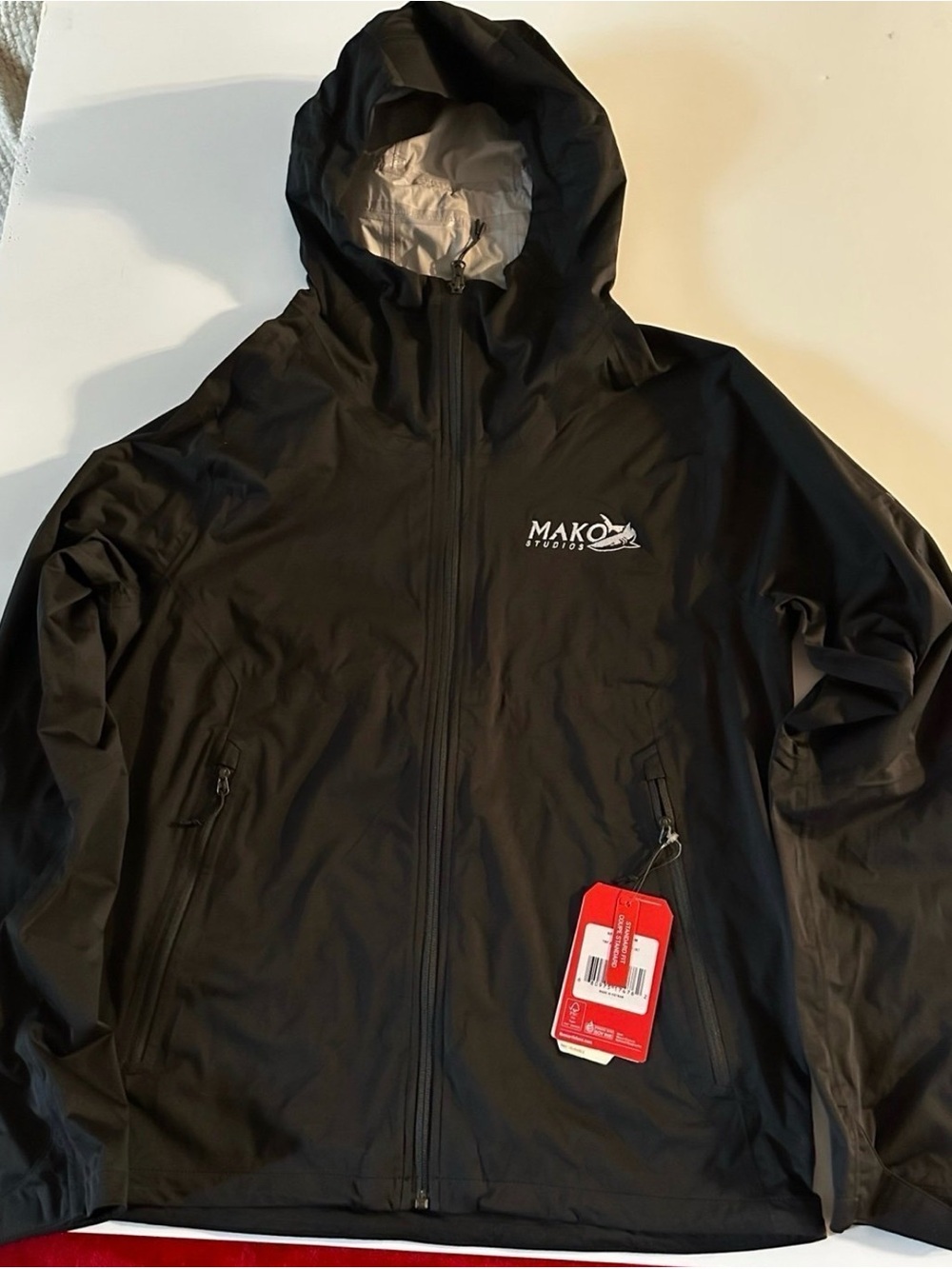 The North Face x MAKO Studios - NWT - Black Rain Jacket - Men's M